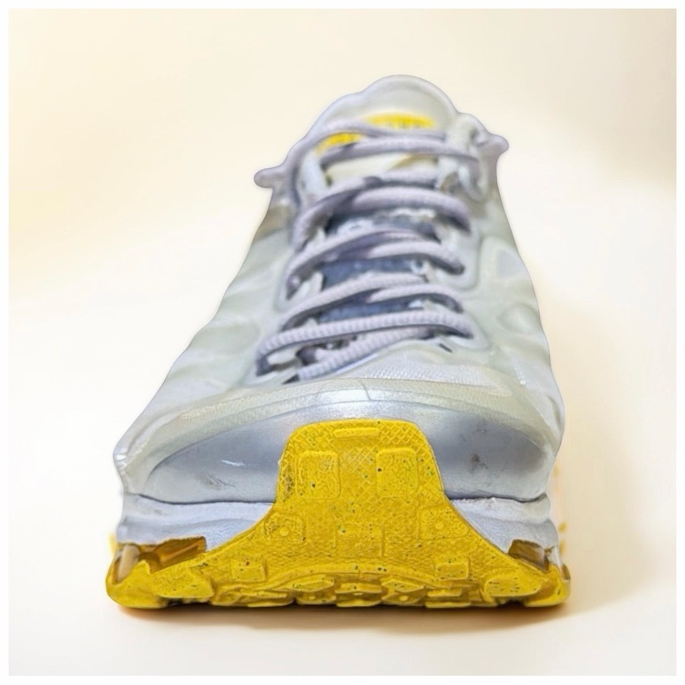 Nike Air Max+ 2010 Livestrong Silver Gold Running Sneakers | Women's 9.5 - Picture 6 of 13